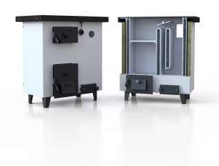 Твердотопливный котел (печь) Termo-Tech (Термо-Тек) IZA 16 kW купить
